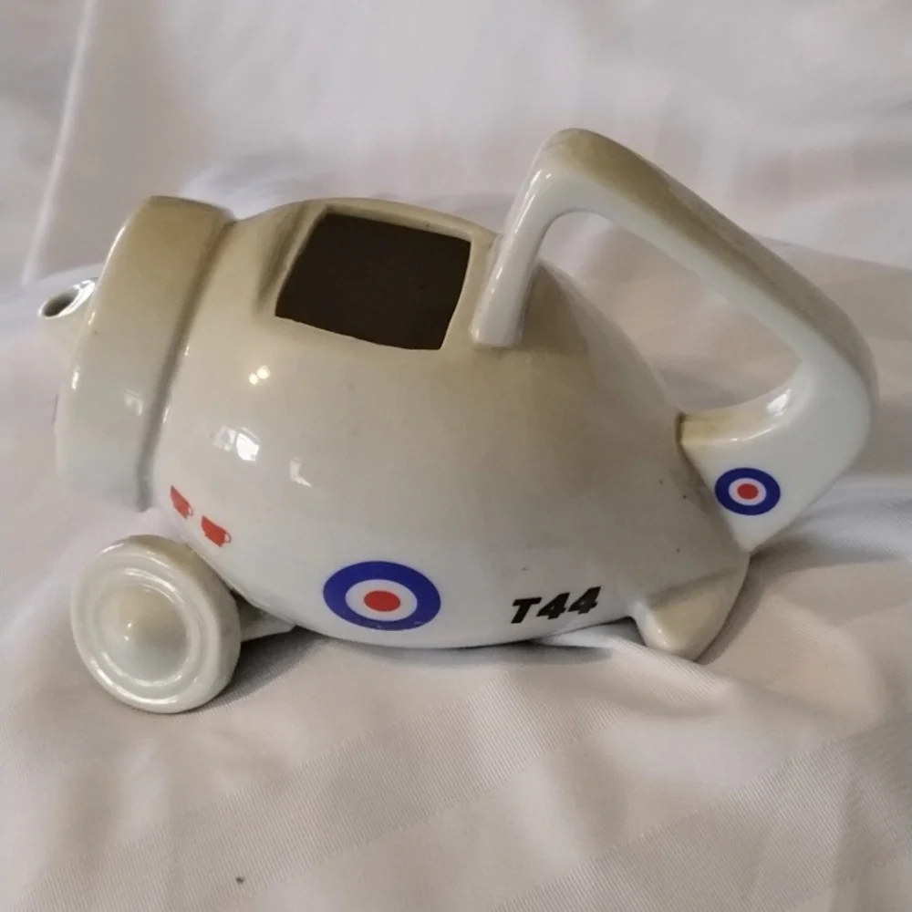 Vintage Westfield Art Pottery Stuart Taylor Ceramic Teapot Plane T44
